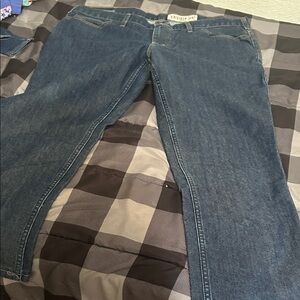 Cathartic five pocket size  16 regular classic Blue Denim Jeans.